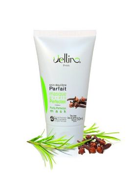 Vellino Masque purifiant avec arbre à thé et clou de girofle 50 ml