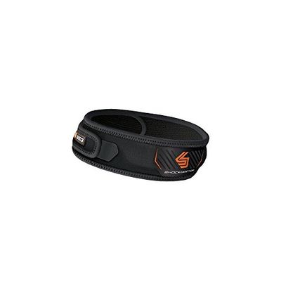 Shock Doctor Bandage Knee Patella Support Strap - Vendas de Fitness, Color Negro, Talla S/M