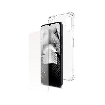 WUUM S Protection Pack – Transparent Silicone Case + Tempered Glass for WUMM S with Reinforced Corners Extra Strong and Lightweight