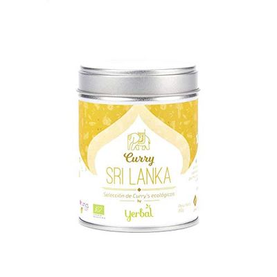 Yerbal Curry sri lanka 80gr. Eco 1 Unidad 300 g