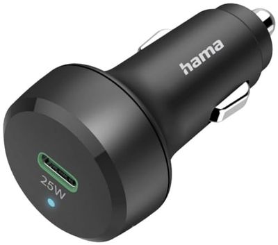 Hama 00201638 laddare för mobila enheter för smartphone, surfplatta svart blixt snabbladdning auto