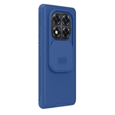 Nillkin CamShield Pro-serie beschermhoes ontworpen voor Xiaomi Redmi Note 14 Pro Plus - blauw