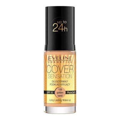 Eveline Cover Sensation Foundation 109-Golden Sand 30ml