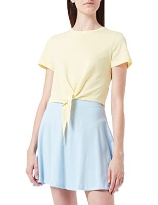 ONLY Dam ONLMAY S/S kort knut topp Jr. T-shirt, citron Meringue, XL