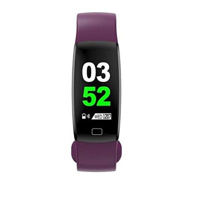 Monkeylectric Unisex Smartwatch FitQ-Streamline Midnight Purple, one size