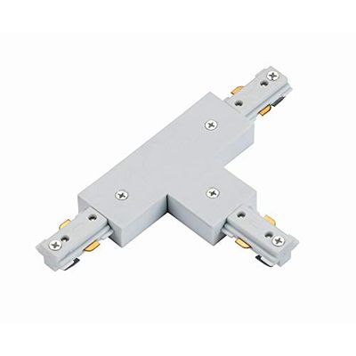 National Lighting 86384 Connecteur en Forme de T pour Circuit Unique 240 V, PC Blanc, Track T Connector