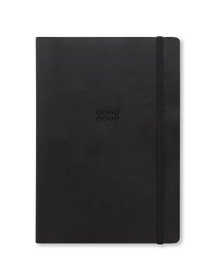Letts of London Edge Agenda scolaire semainier 2024/2025 avec notes (18 m) Noir Format A5