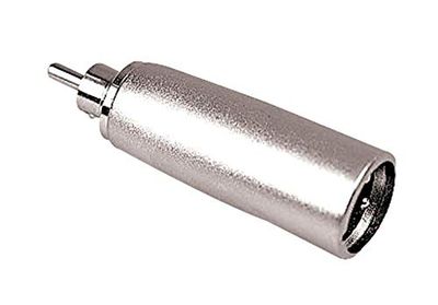 Pro Signal PSG01756 Adaptor, XLR Plug to Phono Plug