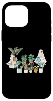 Ghosts Watering Plants Lover Plant Mom Halloween Plants Boo Case for iPhone 16 Pro Max