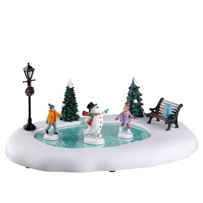 Lemax 24951 Vail Village Accessory: Frosty Goes Ice Skating