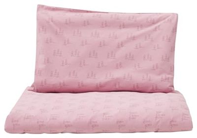Kinderjersey beddengoedset van biologisch katoen, 100 x 135 cm, kussen 40 x 60 cm, GOTS-gecertificeerd