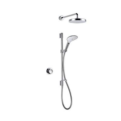 Mira Mode Dual Digital Shower Rear Fed High Pressure/Combi Boiler 1.1874.005 - White/Chrome