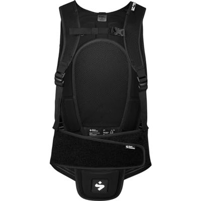 Sweet Protection unisex – vuxna ryggskydd, äkta svart, M