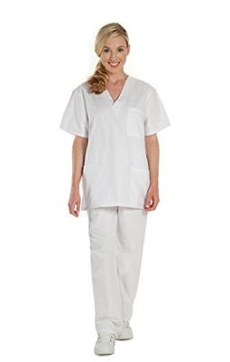 NCD Medical Scrub Pantalons Blanc Taille S