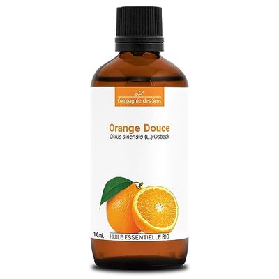 ARANCIA DOLCE (Citrus Sinensis) BIO - 100mL - Olio Essenziale di Qualità Premium - 100% Puro, Naturale, garantito ChromaCert® - Chemotipizzato & Integrale
