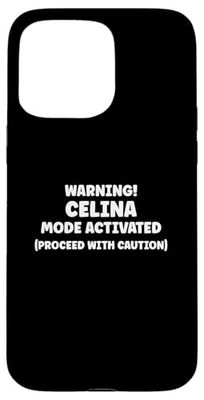 CELIA Personalized Women's Gift Custom CELIA Case for iPhone 15 Pro Max