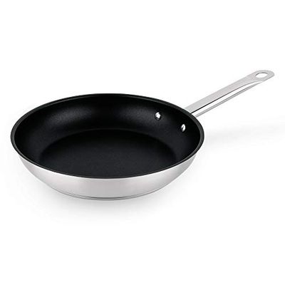 WAS 5141 241 Serie 5200 - Sartén de acero con revestimiento antiadherente PTFE (24 cm de diámetro, 5 cm de altura)