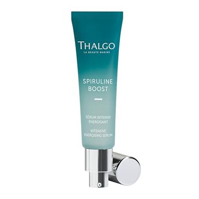 THALGO Spiruline Boost Detoxifying Serum 30 ml, Highly Concentrated Serum Revitalises Skin and Smooths First Wrinkles