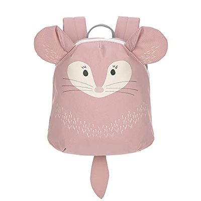 LÄSSIG Petit sac à dos pour enfants pour la crèche Sac à dos avec sangle de poitrine, 20 x 9.5 x 24 cm, 3,5 L/Tiny Backpack Chinchilla