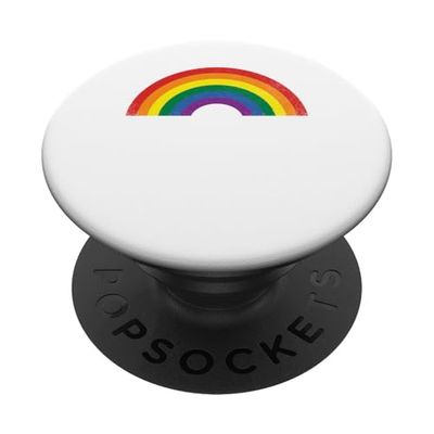 Orgullo Rainbow AMOR Queer Lesbianas Gay CSD Fiesta Wear LGBTQ+ PopSockets PopGrip Adhesivo