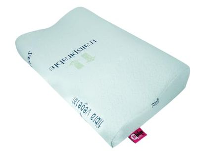 Queraltó Almohada cervical viscoelástica y anatómica 50, medidas: 50 x 30 x 10 cm