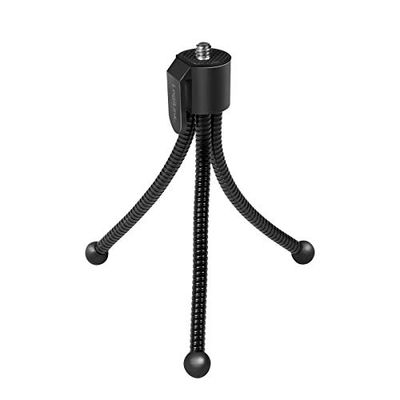 LogiLink AA0139 - Mini treppiedi Portatile per treppiedi, Flessibile, Max. 1 kg