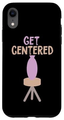 Poterie centrée Coque pour iPhone XR