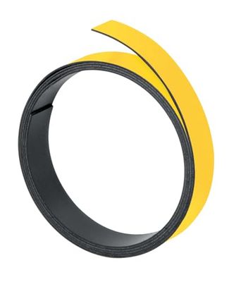 Magnetic Strips 100 CM x 10 MM Thickness 1 MM Yellow
