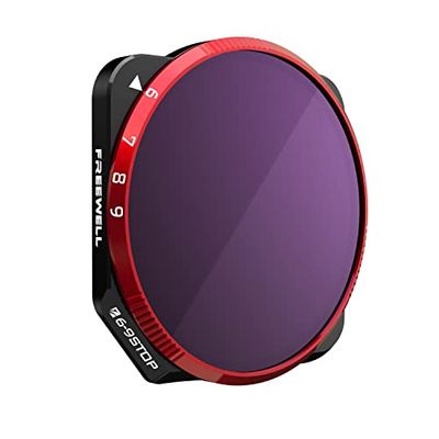 Freewell Filtro Di Arresto Variabile VND 6-9 Compatibile Con Mavic 3/Mavic 3 Cine/Mavic 3E (NON compatibile con Mavic 3 Classic/Mavic 3 Pro/Mavic 3 Pro Cine)