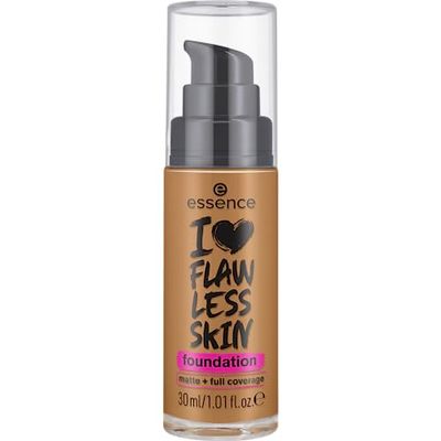 Essence Cosmetics Fondotinta I Love Flawless Skin, Lunga Durata, Opacizzante, Risultato Istantaneo, Opaca, 30 ml