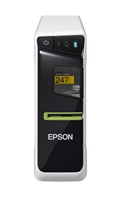 Epson LabelWorks LW-600P - etikett - monokrom - termisk överföring - rulle (2,4 cm) - 180 dpi - upp till 15 mm/sek - USB, Bluetooth - svart, ljusgrå