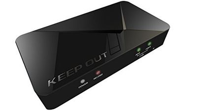 Keep Out Gaming SX300 - HD Streaming cartão de captura de vídeo, preto