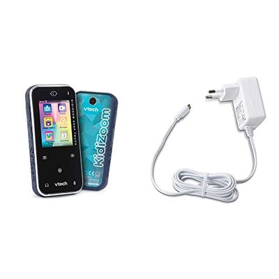 VTech Kidizoom Snap Touch Bleu + Chargeur USB