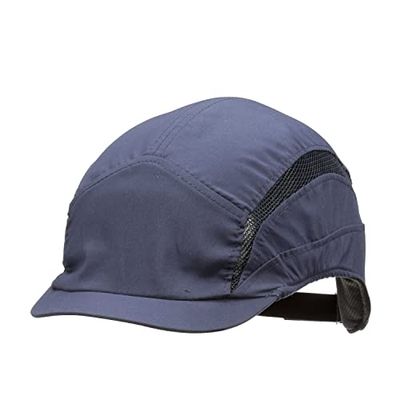 3M First Base 3 Bump Cap 2030037, Klassiek, Marineblauw, Micro Peak, 25mm