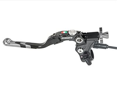 ACCOSSATO Commande d'embrayage à câble avec Levier de révolution coloré (Bouton+Insertion+régulateur), avec Micro Inclus pour Kawasaki Ninja ZX-12R de 2002 à 2006 CC 1200