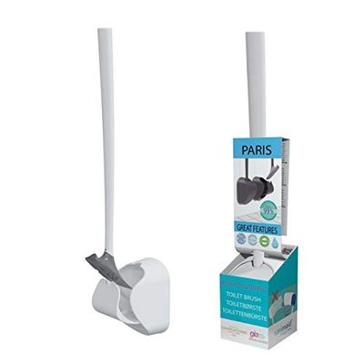 Sanimaid - Paris - Toiletreiniger - Wit - Met wandhouder