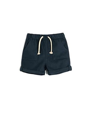 Koton Shorts Drawstring Pocket Detail Cotton Pantaloncini, Marina Militare (720), 12-18 Mesi Baby Boys
