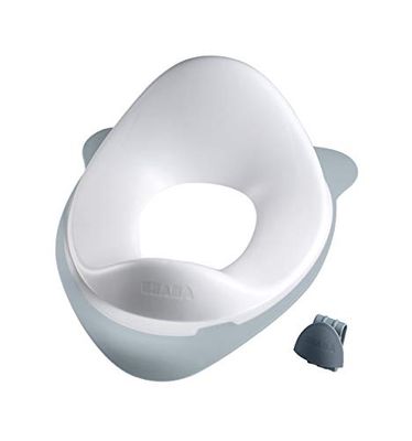 Béaba, toalett reducerare, toalettrulle för barn toalettstol med krok, ergonomisk halkfri design, lätt skötsel, lätt Mist