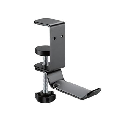 Support Casque - Support réglable pour Bureau, Design Ergonomique, Compatible avec Plusieurs modèles, fabriqué en matériau résistant et Durable