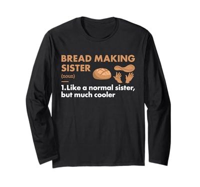Baker Sister Definizione Pane Making Maglia a Manica