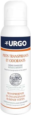 Urgo - Filmomousse réequilibrant 125ml - Pour pieds transpirants et odorants - Sans effet gras ni collant