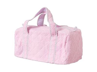 Filet - Baby Changing Bag, Travel and Maternity Bag, Large Baby Diaper Bag, Made in Quilted Cotton, Made in Italy, Pink