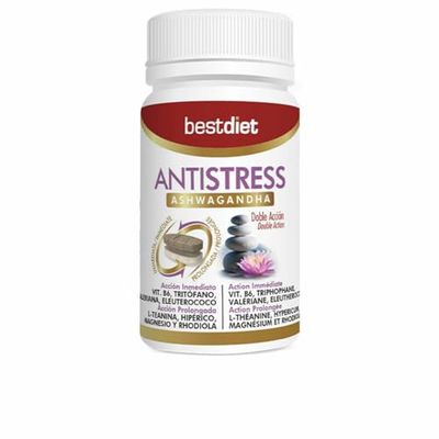 Best Diet Complemento Alimenticio Antistress Ashwagandha 30 Unidades