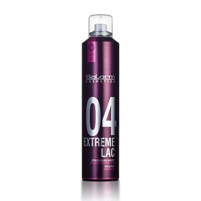 SALERM - Laca de cabelo profissional - Pro Line Extreme Hair Spray 04 - 300 ml - fixação extra forte - efeito anti-humidade, com filtro solar UV - mantém o penteado mais tempo