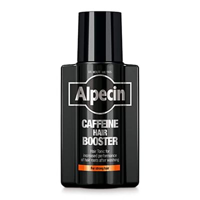 Alpecin Black Booster Hair Tonic 200ml | Prévient et réduit la chute des cheveux | Energisant pour une croissance forte et naturelle des cheveux pour hommes