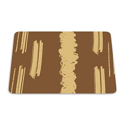 Bonamaison, Tappetino per mouse rettangolare, con stampa digitale, antiscivolo, per ufficio e casa, dimensioni: 22 x 18 cm