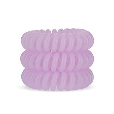 Pink and Perky SpiraBobble | Fasce per capelli da donna - Set di 9 elastici per capelli | Elastico per capelli resistente | Anello a spirale per code di cavallo