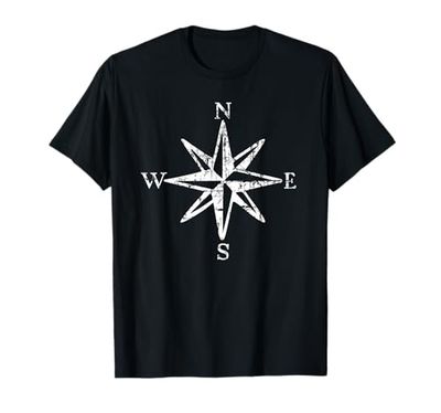 Rosa dei Venti (Bianco Antico) Barca & Vela Maglietta