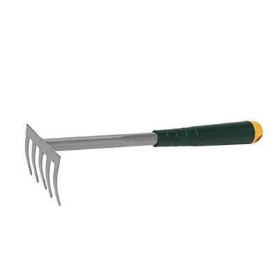 Kinzo 91673-Rastrillo de jardín de mano