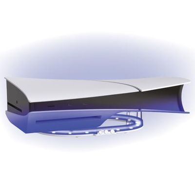 Venom Support de console horizontal PS5 avec éclairage à changement de couleur LED – Compatible avec PS5 Slim Disc et Digital (PS5)